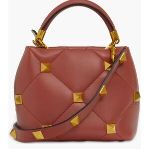 Valentino Roman Stud Top Handle Bag 🤎